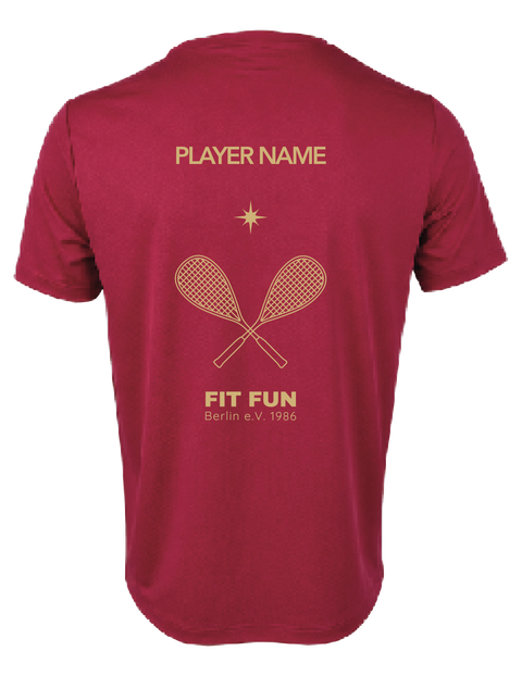 Squash Club Fit Fun / Performance T-shirt (regular fit)