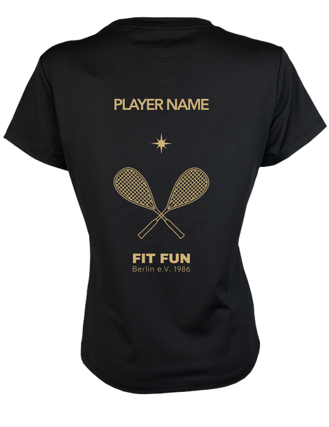 Squash Club Fit Fun / Performance Tshirt (women fit)
