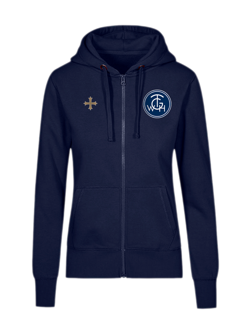 TG Würzburg-Heidingsfeld / Zip-up hoodie (women fit)
