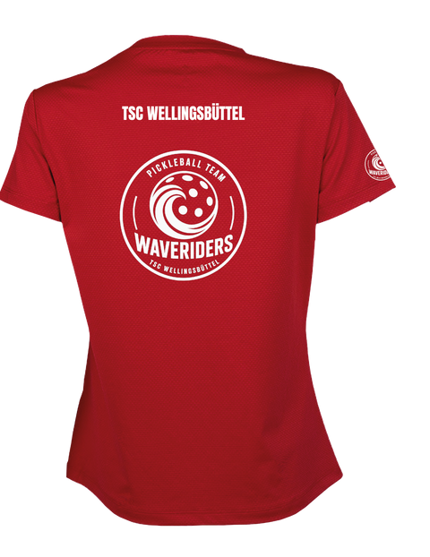 Pickleball Team WAVERIDERS / Performance Tshirt (women fit)
