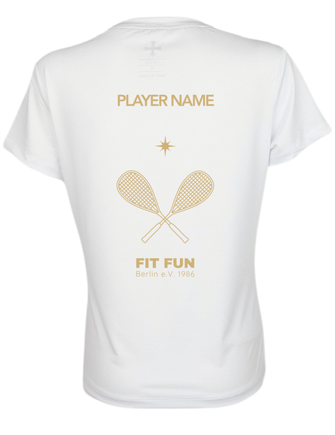 Squash Club Fit Fun / Performance Tshirt (women fit)